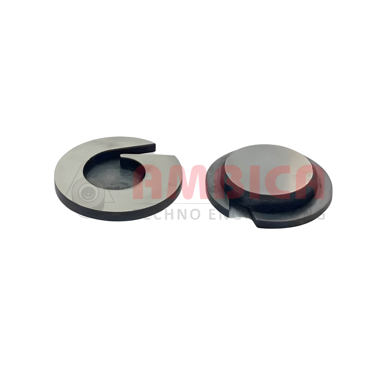 Tungsten Carbide Swirl Chamber With End Plate